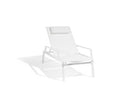 Diphano, Selecta stapelbare beach chair met arm, verkrijgbaar in meerdere kleuren.