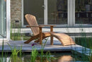 Traditional Teak Lounge stoel Traditional teak, Sienna mosaic beachchair, gemaakt van teakhout.