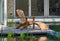 Traditional Teak Lounge stoel Traditional teak, Sienna mosaic beachchair, gemaakt van teakhout.