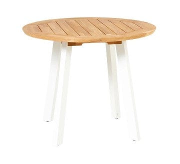 Traditional Teak Tafel ø 95 cm / Wit Traditional teak, Diana eettafel verkrijgbaar in meerdere kleuren en maten.