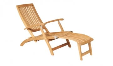 Traditional Teak Verstelbare loungestoel Traditional teak, Alexandra deckchair, vervaardigd uit teakhout