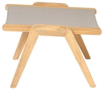 Traditional Teak Voetenbank/Pouf Taupe Traditional teak, Kate voetenbank, Verkrijgbaar in meerdere kleuren