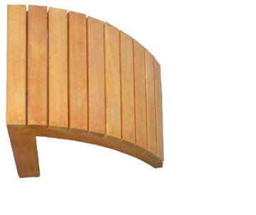 Traditional Teak Voetenbank/Pouf Traditional teak, Sienna voetenbank, gemaakt van teakhout.