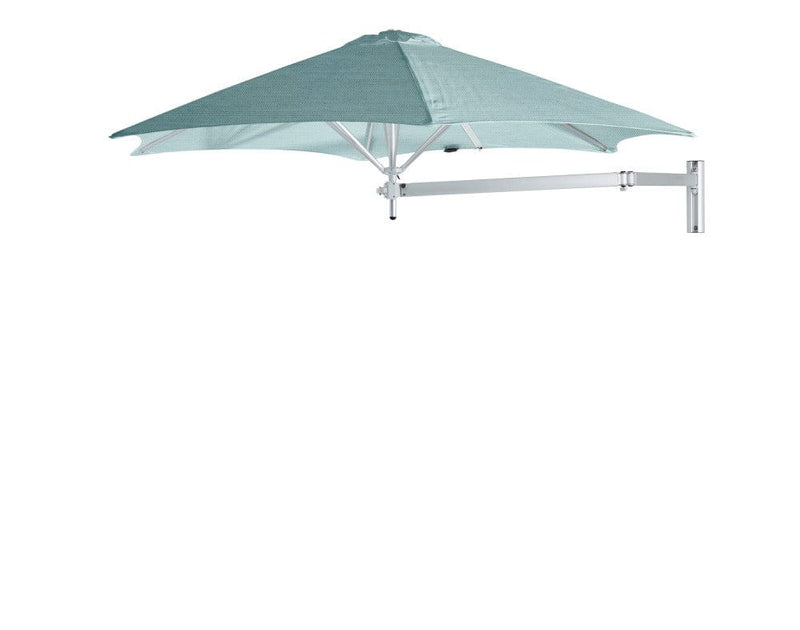 Umbrosa Zweefparasols Curacao / 230x230cm(alleen te gebruiken in combinatie met NEO arm) Umbrosa, Paraflex muurparasol. Diverse afmetingen en keuze uit 14 kleuren parasoldoek