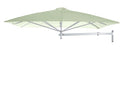 Umbrosa Zweefparasols Mint / 190x190cm Umbrosa, Paraflex muurparasol. Diverse afmetingen en keuze uit 14 kleuren parasoldoek