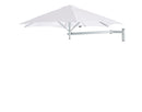 Umbrosa Zweefparasols Natural / 190x190cm Umbrosa, Paraflex muurparasol. Diverse afmetingen en keuze uit 14 kleuren parasoldoek