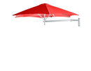 Umbrosa Zweefparasols Pepper / ø270cm Umbrosa, Paraflex muurparasol. Diverse afmetingen en keuze uit 14 kleuren parasoldoek