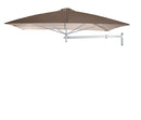 Umbrosa Zweefparasols Taupe / 230x230cm(alleen te gebruiken in combinatie met NEO arm) Umbrosa, Paraflex muurparasol. Diverse afmetingen en keuze uit 14 kleuren parasoldoek