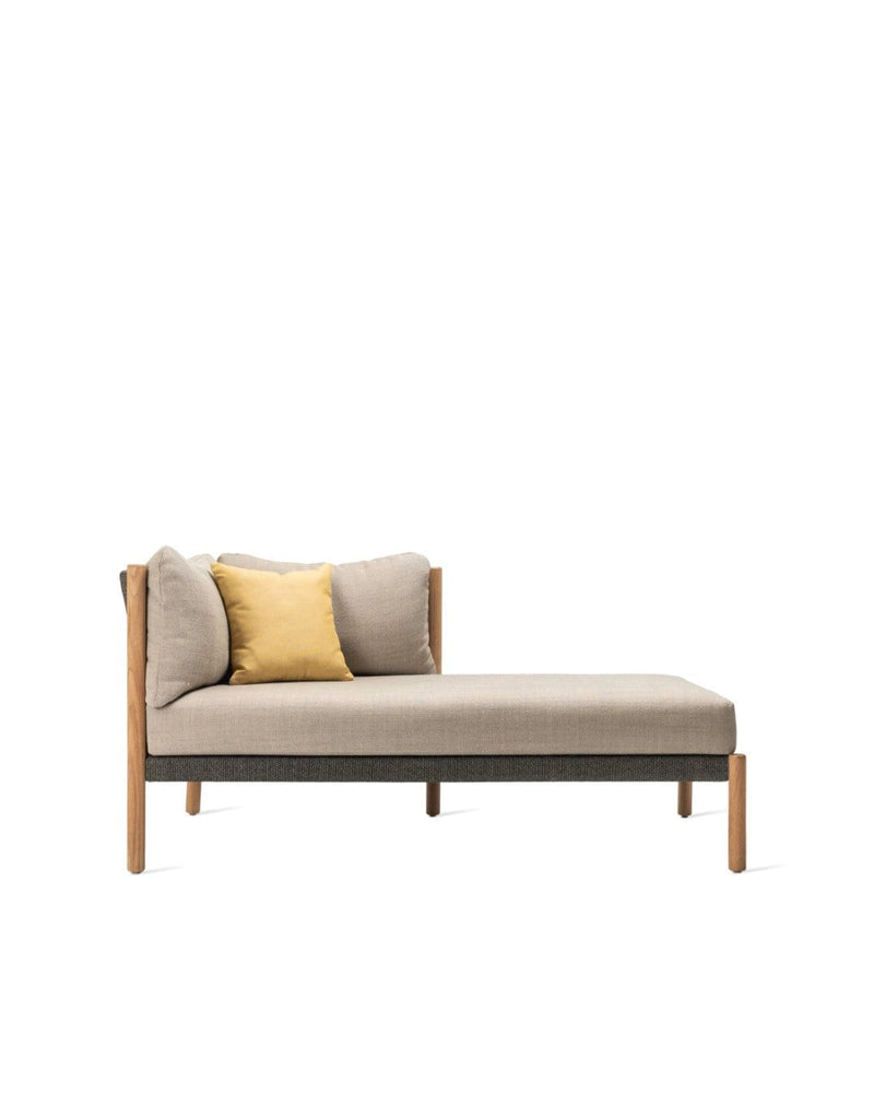 Vincent Sheppard Lounge stoel Vincent Sheppard Lento Lounge chaise sofa. Zit- en rugkussens verkrijgbaar met verschillende soorten stofferingen.