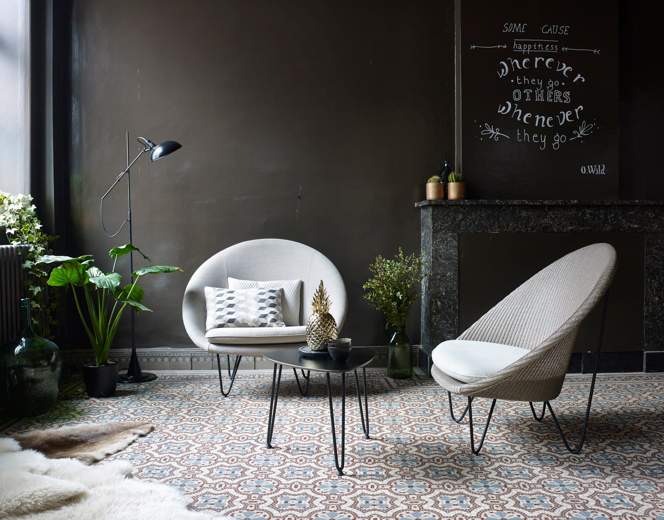 Vincent Sheppard Salon-/bijzettafel Vincent Sheppard Rozy bijzettafel, verkrijgbaar in verschillende afmetingen.