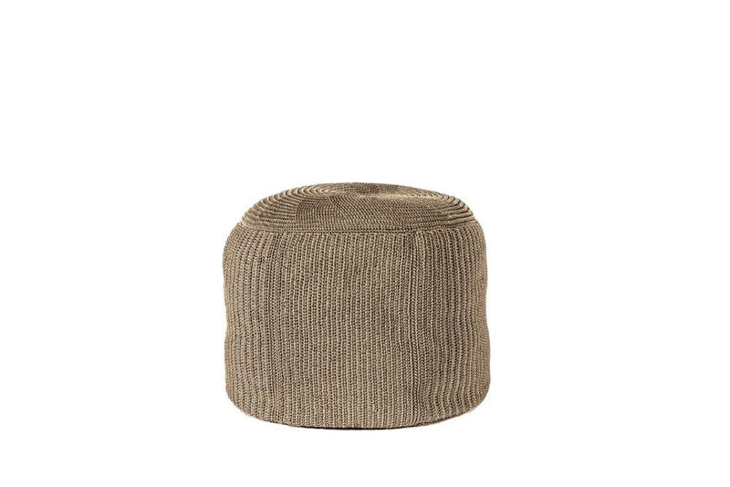 Vincent Sheppard Voetenbank/Pouf Taupe Vincent Sheppard Otto pouf, verkrijgbaar in verschillende kleuren.