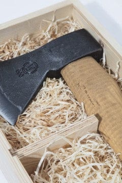 Wünder Accessoires Wünder, The Axe, vervaardigd uit duits staal en essenhout