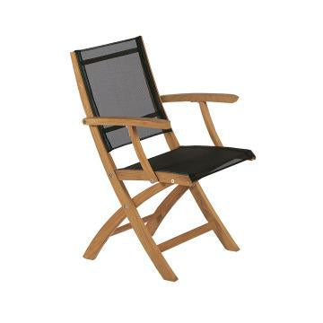 Royal Botania XQI teakhouten opklapbare stoel. Leverbaar in 3 kleuren